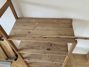 Regal, Holz unbehandelt 