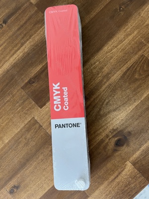 Farbkarten von Pantone CMYK Coated