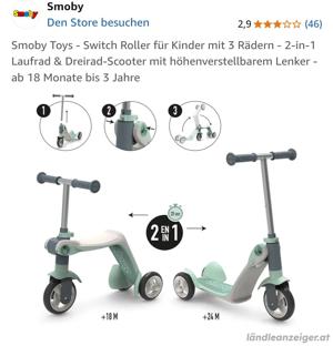 smoby 2in1 Roller Bild 4