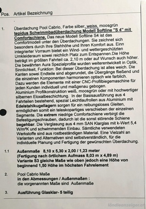 Poolüberdachung zum Schnäppchenpreis  Bild 4