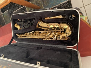 Musikinstrument Saxophon Bild 3