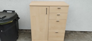 Schrank mit 4 Schubladen Maße B 87cm T 43cm H 103cm Bild 1