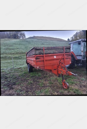 Verkaufe Pöttinger Miststreuer 6,5 t Bild 1