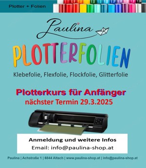 Plotterkurs für Anfänger - Workshop