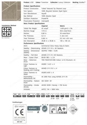 Charge 42m2 Luxus-Design-Teppichfliesen, Einmalig! Bild 5