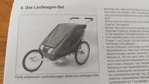 Fahrradanhänger Chariot CX1 mit Walking Zubehör  Bild 4