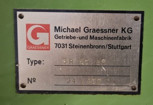 Einscheibenläppmaschine - 3R050 Graessner KG Bild 2