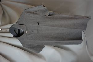 graues Polo T-Shirt