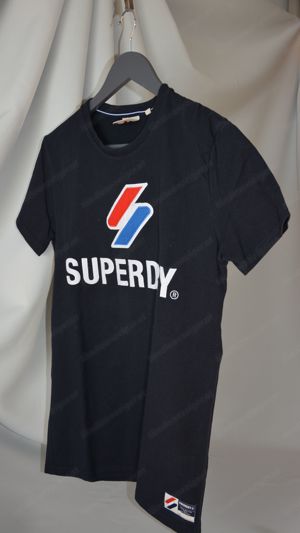 blaues Superdry T-Shirt