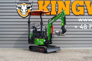 Minibagger NX10 Bagger 1000 kg mit Joystick Kingway Deutschland Bild 1