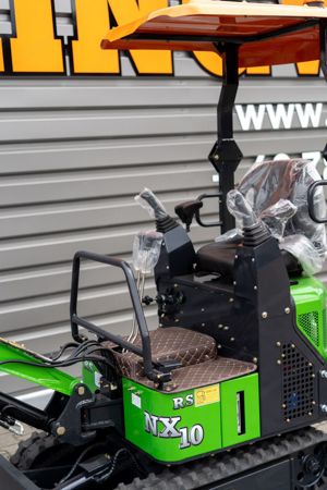 Minibagger NX10 Bagger 1000 kg mit Joystick Kingway Deutschland Bild 9