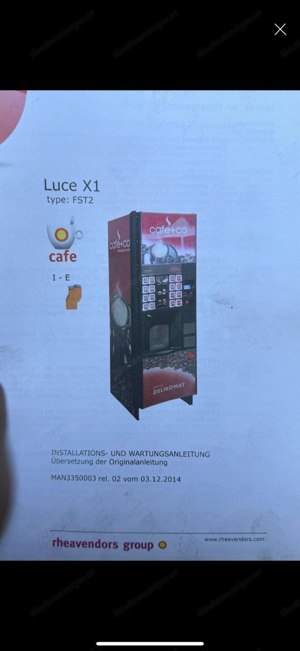 Kaffeeautomat Luce X1 von Cafe+Co Bild 3