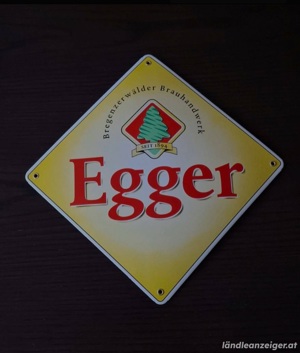 Schild  Egger  Bier