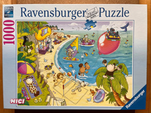 2 Stück Ravensburger Nici Puzzle 1000 Teile Bild 3