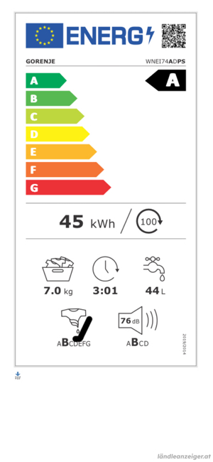 Waschmaschine Gorenje 7kg Bild 5