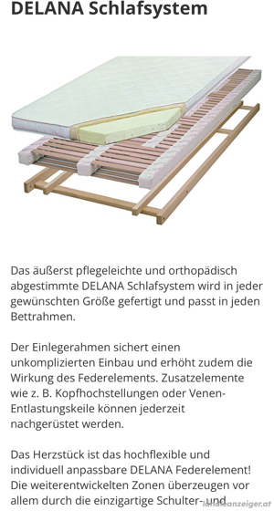 Matratze und Lattenrost  Bild 4