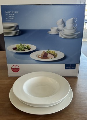 Geschirrset Villeroy & Boch "Basic White"