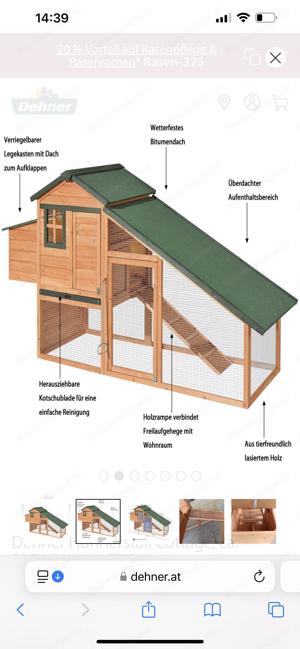 Hühnerstall von Dehner Bild 3