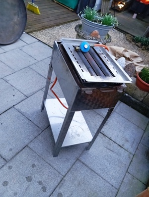 Gasgrill Einflammig Edelstahl Bild 3