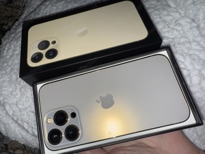 Iphone 13 pro mit 512GB in Gold + diverse Handyhüllen 