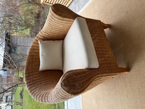 Stuhl Rattan