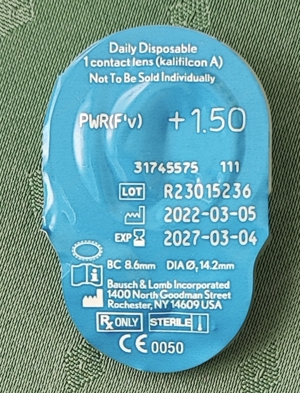 Bausch+ Lomb 20 Ultra OneDayTageslinsen Bild 4