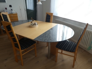 Granittisch, Esszimmer, Küche, Wohnen Bild 3