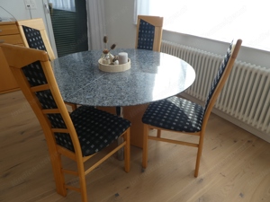 Granittisch, Esszimmer, Küche, Wohnen Bild 1