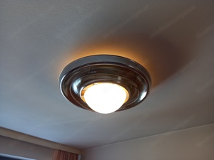 Deckenheizstrahler mit Deckenlampe zu verschenken Bild 3