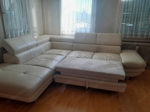 Verkaufe gebrauchtes Ecksofa mit Schlaffunktion! Bild 6