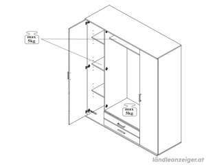 Kleiderschrank Bild 2