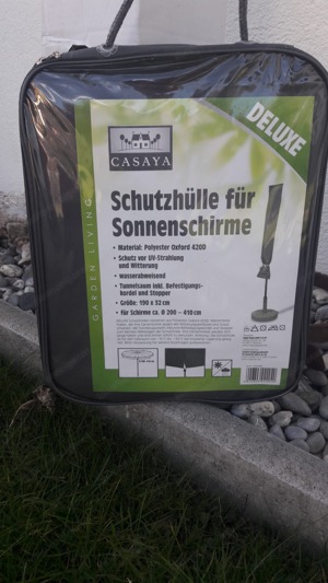 Sonnenschirm neu, originale Verpackung Bild 3