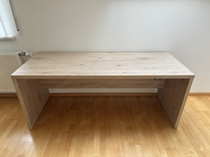 Schreibtisch Holz Bild 4