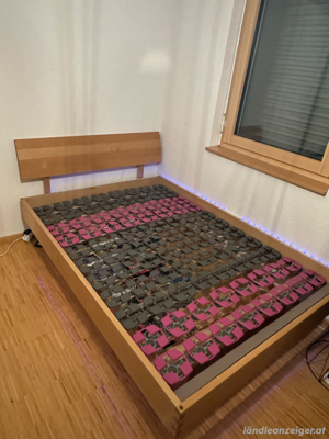 Tischler Bett inkl. Lattenrost,Matratze Bild 4