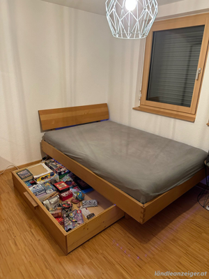 Tischler Bett inkl. Lattenrost,Matratze Bild 5