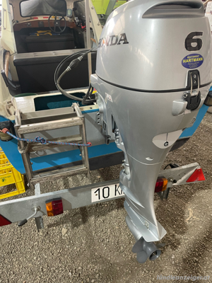 Steiner Gondel 6PS oder 25PS Honda Boot Fischerboot Schiff Bild 8