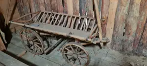 Alter Leiterwagen Bild 2