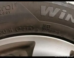 Felgen mit Winterreifen Hankook 