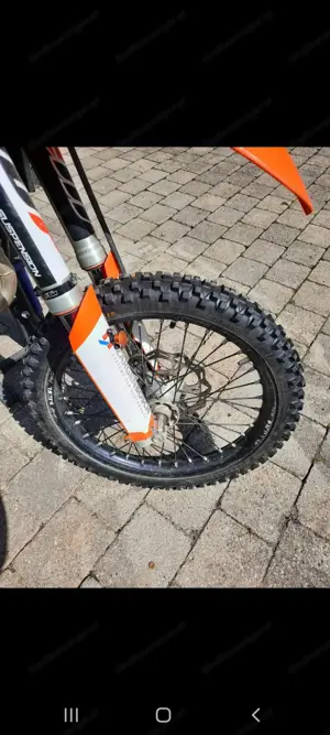 Motocross Motorrad ktm 85ccm Bild 4
