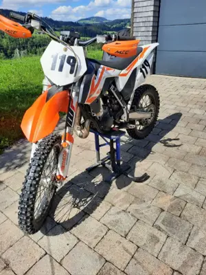 Motocross Motorrad ktm 85ccm Bild 2