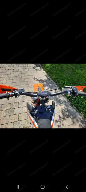 Motocross Motorrad ktm 85ccm Bild 5