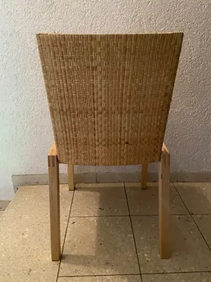 Holztisch und 9 Stühle Bild 4