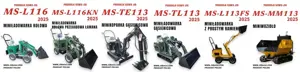 Lader Bagger Dumper - NEU 2025 - Direkt vom Hersteller JSB Bild 9