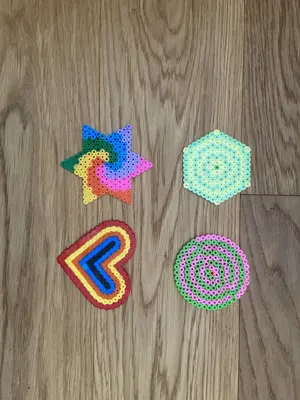 Bügelperlen (4 Stück pro Päckchen) Bild 2