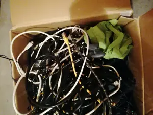 Große Kabelsammlung im Karton   alles dabei! Bild 4