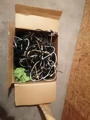 Große Kabelsammlung im Karton   alles dabei! Bild 2