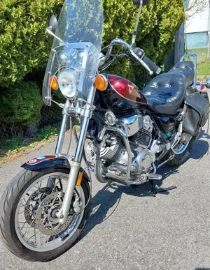 Yamaha 750 Virago Chopper Bild 7