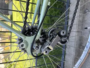 Rennrad Peugoet Record du Monde Bild 6