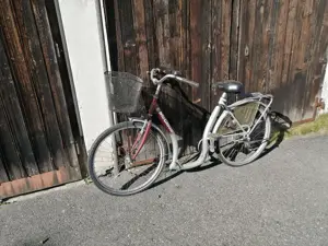 Unisex Fahrrad mit Korb Bild 2