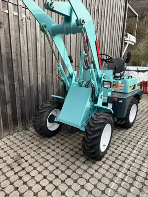 Yanmar Radlader V2 Diesel allrad kein Hoflader kein kippen hydrostat  Bild 10